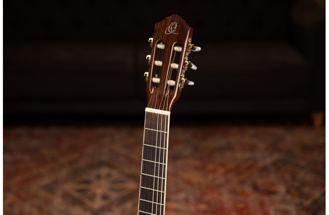 Chitară electro- clasică stângaci Ortega FS Pro Lefty - Solid Canadian Engelmann Spruce + Bag