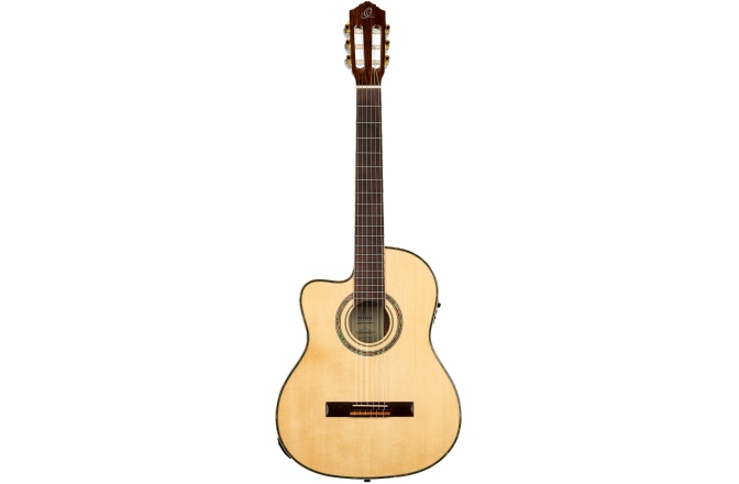 Chitară electro- clasică stângaci Ortega FS Pro Lefty - Solid Canadian Engelmann Spruce + Bag