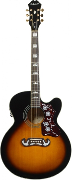 Epiphone J-200 EC Studio Vintage Sunburst