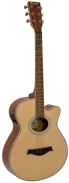 Dimavery AW-400 Western guitar Nature