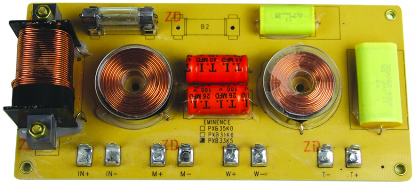 Circuit de crossover / filtru pe 3 cai Eminence PXB 33K5