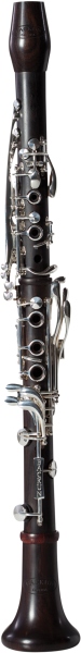 Backun Clarinet Bb Grenadilla - argint