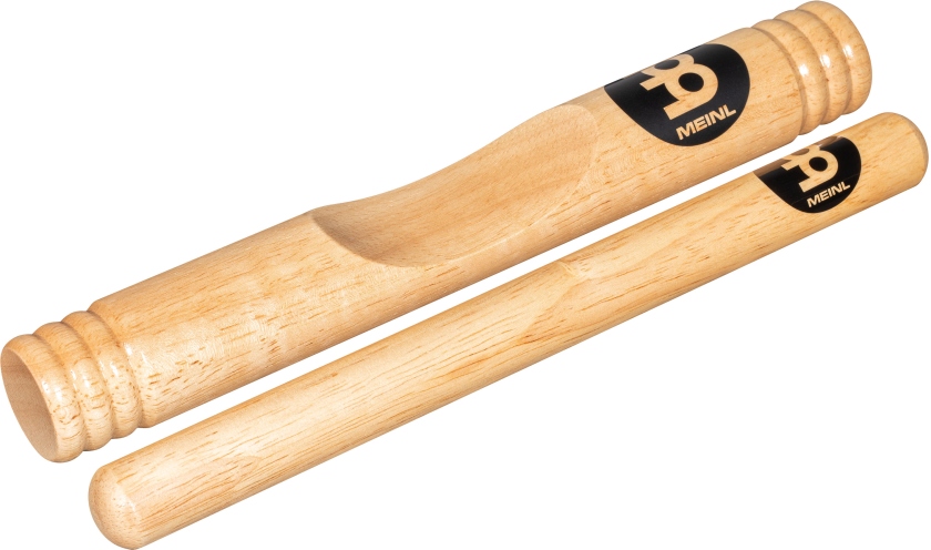 Meinl Hand Percussion Wood Claves African - Hardwood