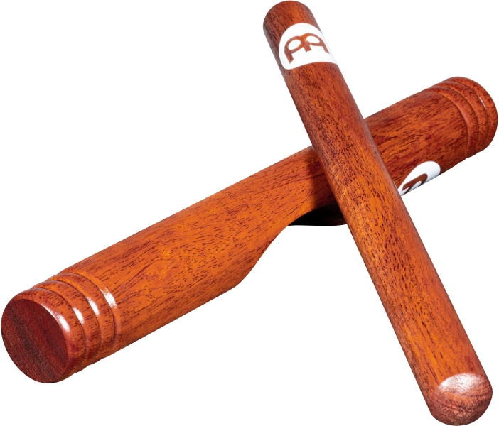 Meinl Hand Percussion Wood Claves African - Hardwood