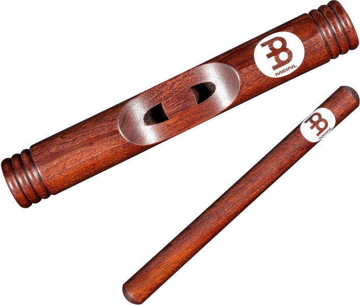 Meinl Hand Percussion Wood Claves African - Hollowed Out Select Hardwood