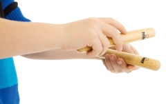 claves  Nino Percussion Wood Claves - Small