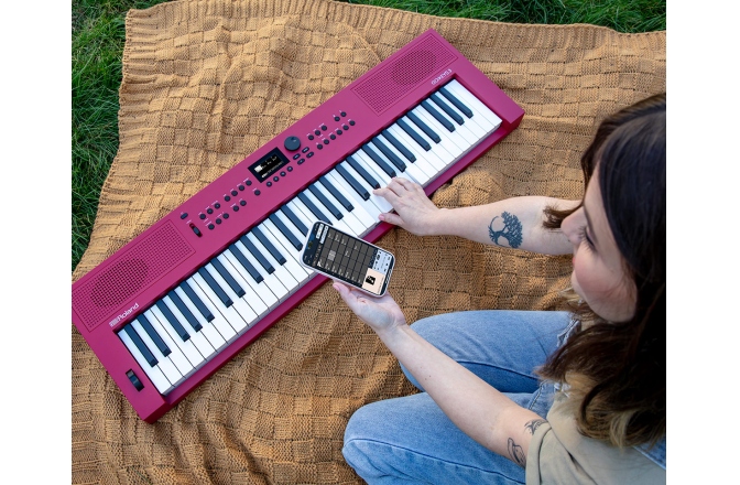 Claviatură cu aranjor Roland GO:KEYS 3 Dark Red