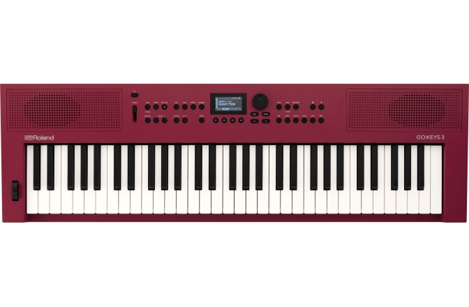Claviatură cu aranjor Roland GO:KEYS 3 Dark Red
