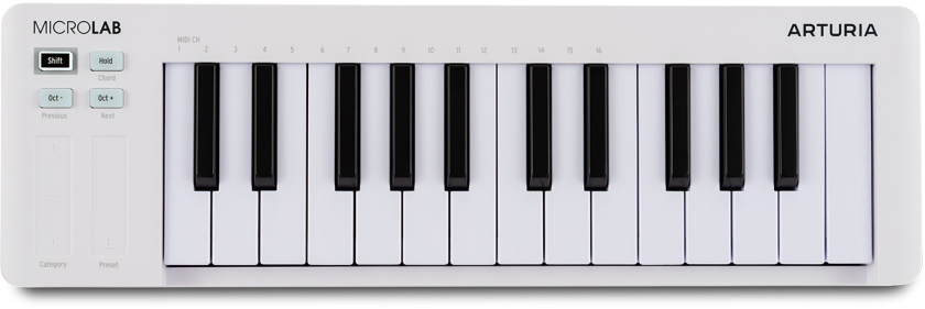 Arturia MicroLab mk3 White