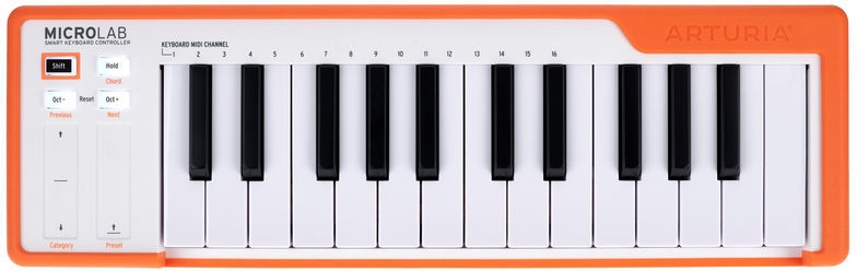 Arturia MicroLab Orange