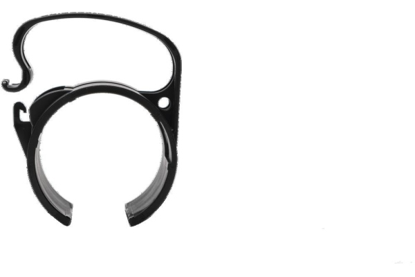 Mounting clamp light black 4x