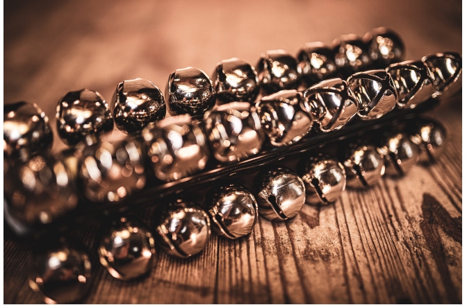 Clopoței Meinl Sleigh Bell with 36 Bells - double handle