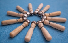 Clopoţei Nino Percussion Bell Stick Set - 12 pcs