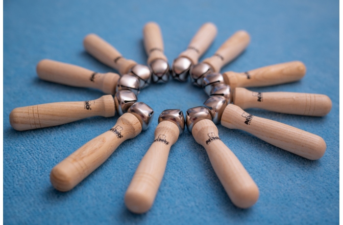 Clopoţei Nino Percussion Bell Stick Set - 12 pcs