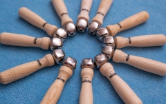 Clopoţei Nino Percussion Bell Stick Set - 12 pcs