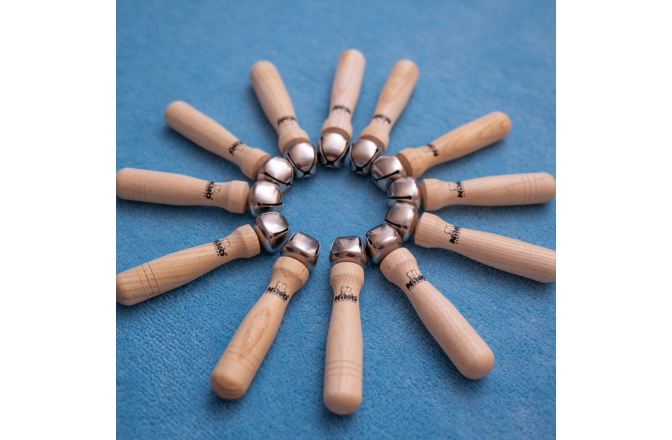Clopoţei Nino Percussion Bell Stick Set - 12 pcs
