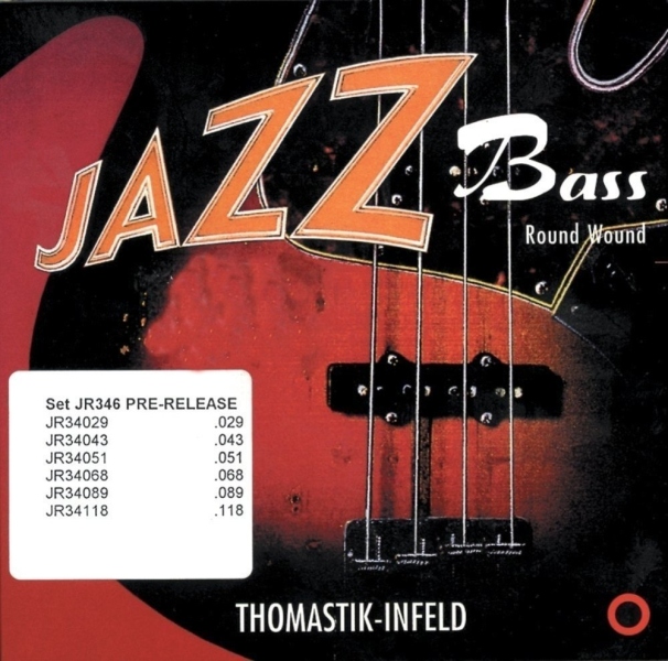 Thomastik Jazz Bass series nickel round wound roundcore 0.093
