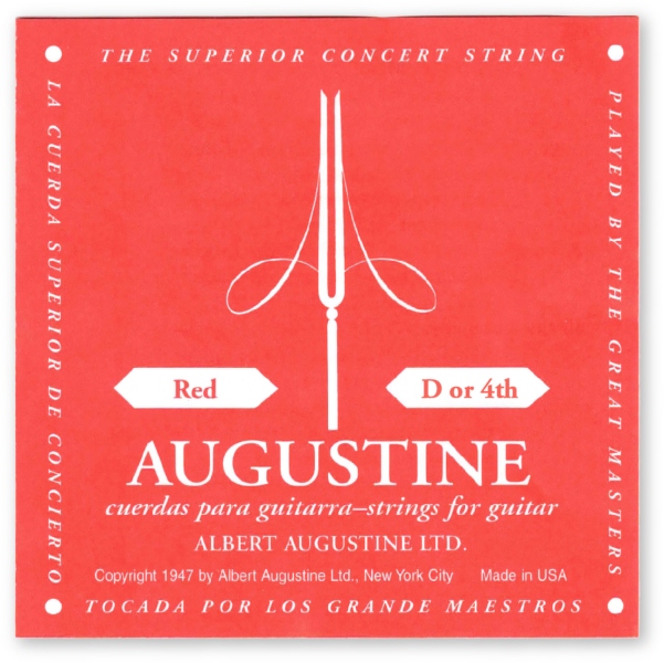 Augustine Classic Label Red D4 medium