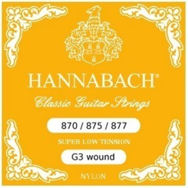Hannabach SLT Nylon wound G3 ALU