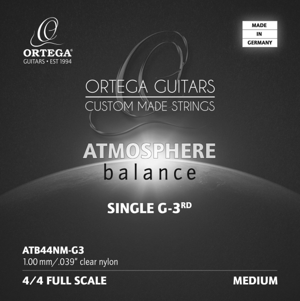 Ortega ABS String - Medium Tension Clear Nylon 0.39