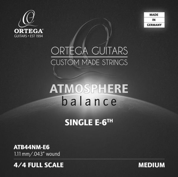Ortega ABS String - Medium Tension Silver Plated Copper 0.44
