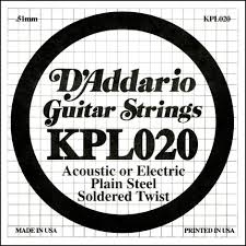 Coarda de chitara DAddario KPL020