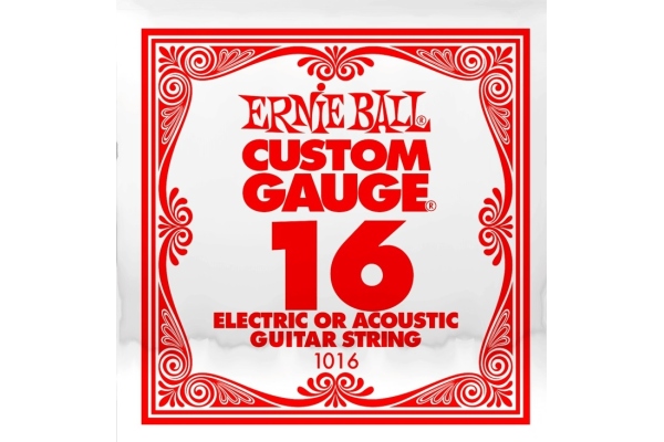 Ernie Ball Plain steel 1016