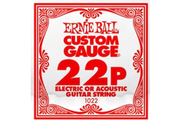 Ernie Ball Plain Steel 1022