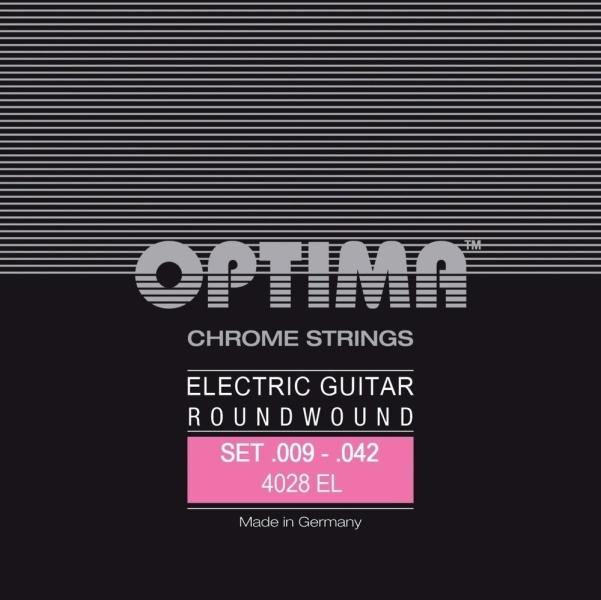 Optima Chrome strings round wound E6