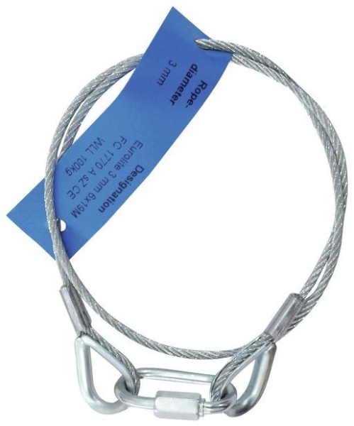 Eurolite Safety Bond AG-5 3x600mm up to 5kg sil
