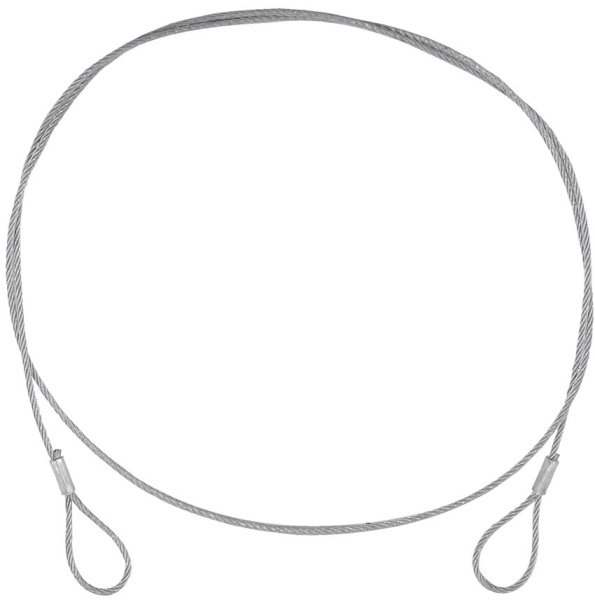 Eurolite Steel Rope (FC) 900x3mm silver without quick link