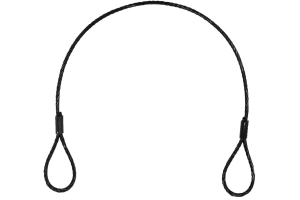 Steel Rope (SC) 400x3mm black without quick link