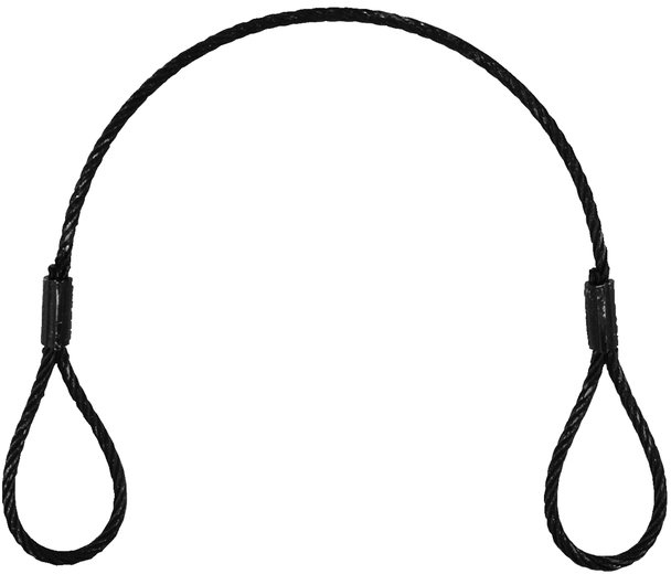 Eurolite Steel Rope (SC) 400x4mm black