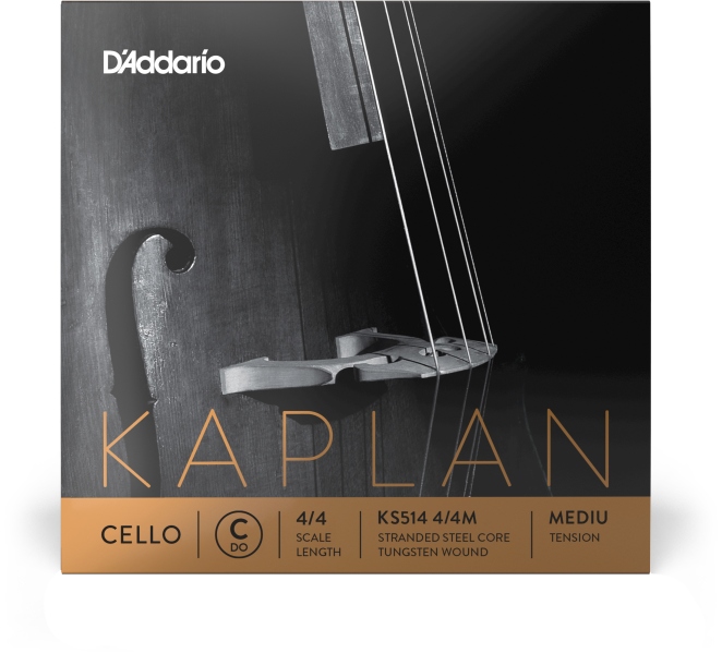 Daddario Kaplan Cello Single C String 4/4 Scale MT