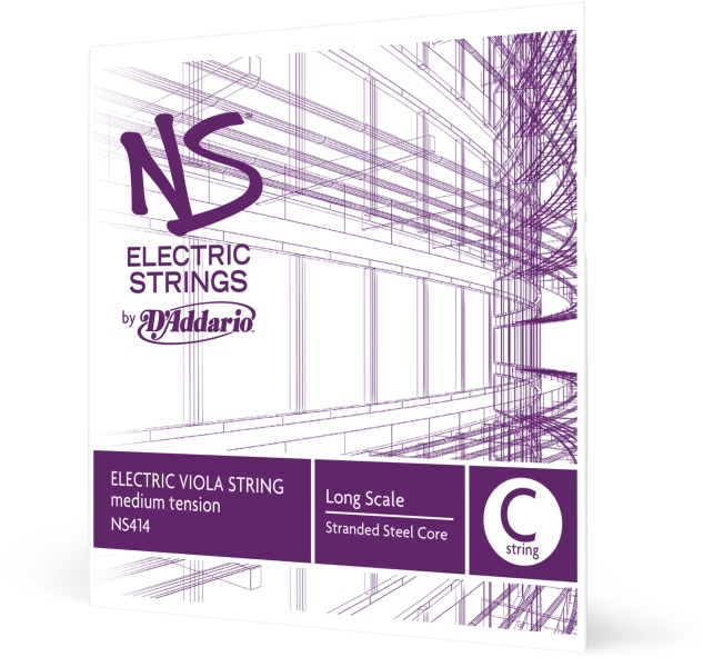 Daddario NS Electric Viola Do(C) LS MT NS414