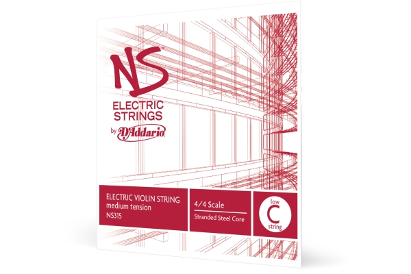 NS Electric Violin Single Low C String 4/4 Scale MT NS Electric Violin Single Low C String 4/4 Scale MT
