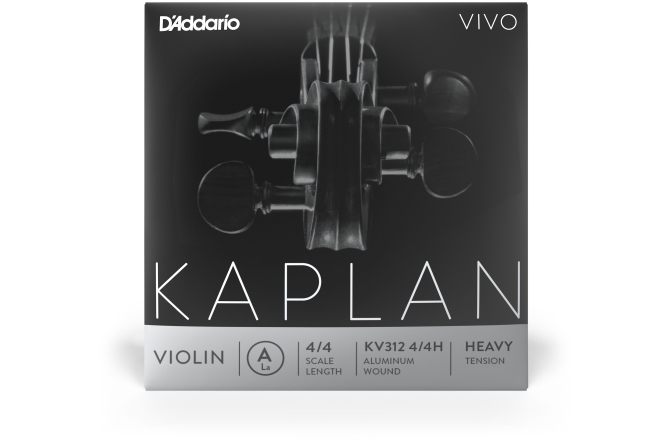 Coarda La(A) Vioară 4/4 Daddario Kaplan Vivo Violin A String 4/4 Scale HT