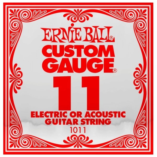 Ernie Ball Plain Steel 1011