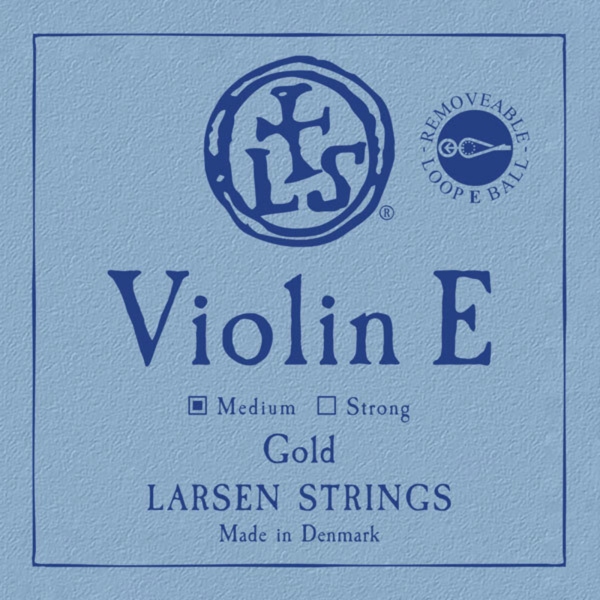 Larsen Synthetic/ fibre core E Gold Medium bilă