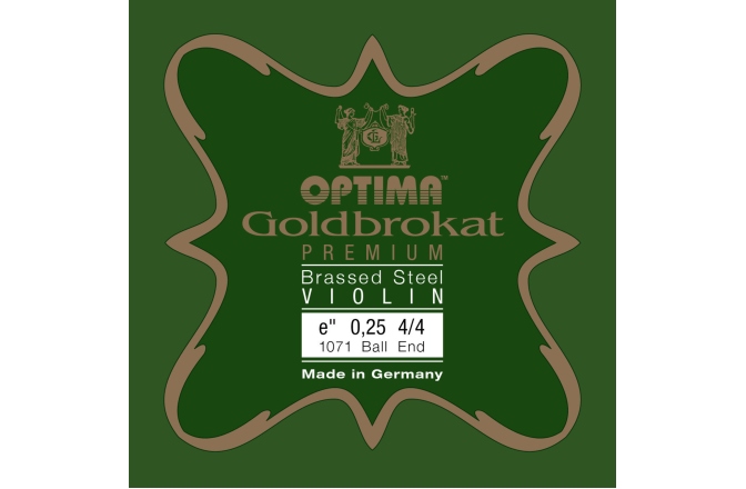 Coarda Mi Optima Goldbrokat Premium placat cu alamă E 0.24 L