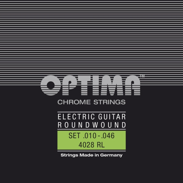 Optima  Chrome strings round wound E6