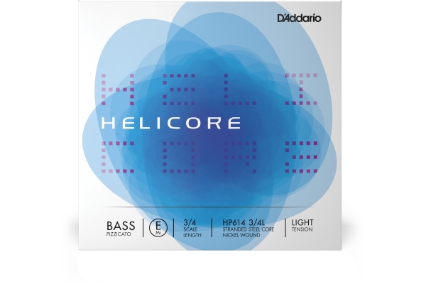 Daddario Helicore Pizzicato Bass Single E String 3/4 Scale LT
