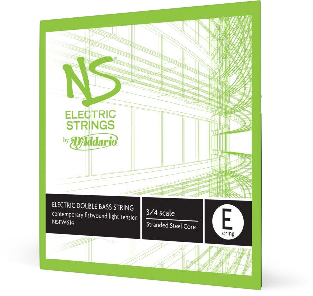 Daddario NS Electric Cont. Bass Single E String 3/4 Scale LT