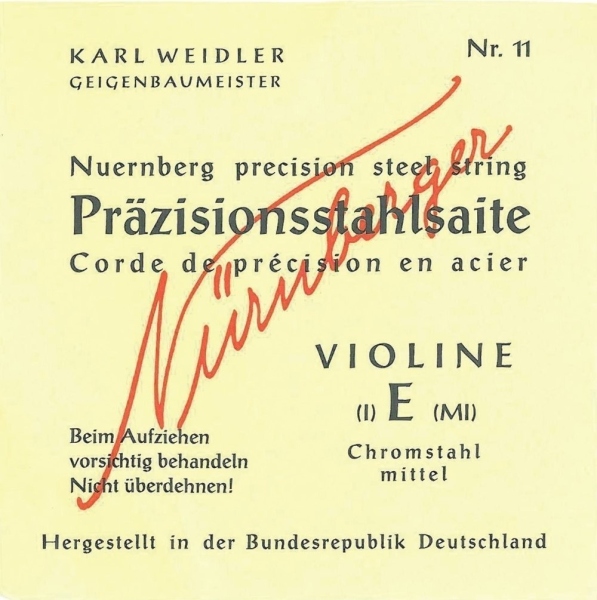 Nürnberger Precision solid core Nr.11 Mi(E) 1/2
