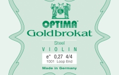 Coarda Mi(E) vioară Optima Goldbrokat E 0.27 L