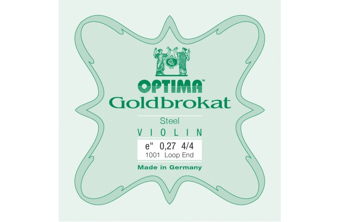 Coarda Mi(E) vioară Optima Goldbrokat E 0.27 L