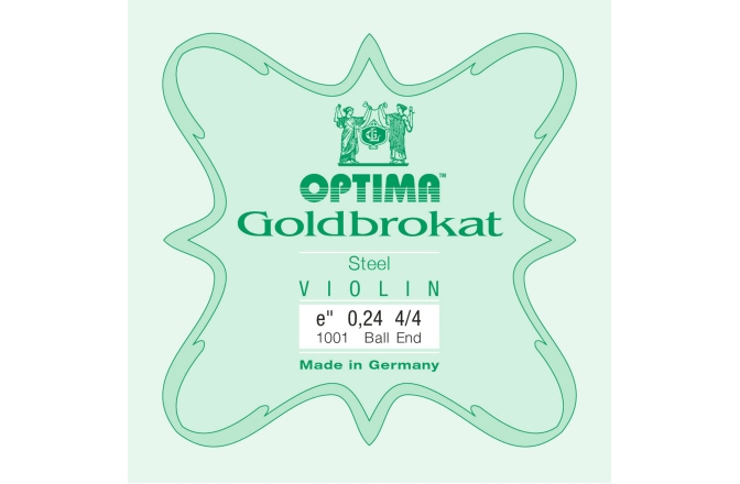 Coarda Mi(E) vioară Optima Goldbrokat E 0.27 L
