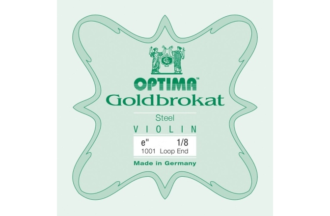 Coarda Mi(E) vioară Optima Goldbrokat Hard E 0,27 S 1/8