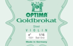 Coarda Mi(E) vioară Optima Goldbrokat Mediu E 0,26 K 1/16