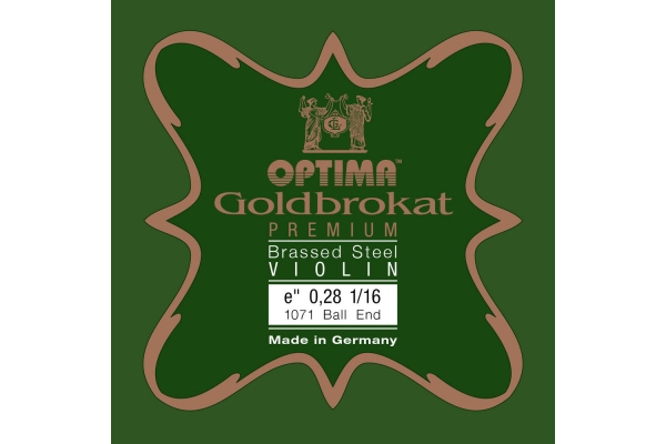 Optima Goldbrokat Premium Extra-hard E 0,28 K 1/16